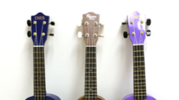 Image, The Playground, Ukuleles at FVRL