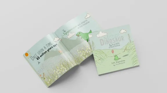 The Littlest Dinosaur books.