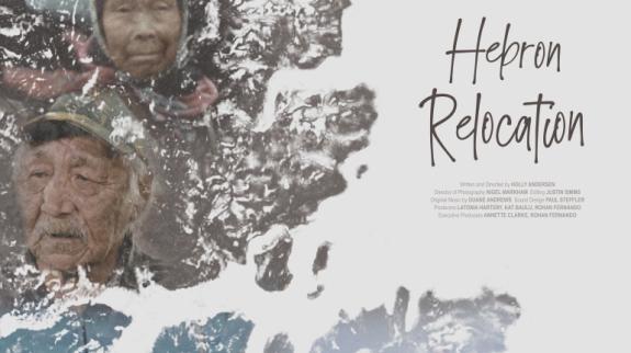 National Film Board - Hebron Relocation film's poster artwork