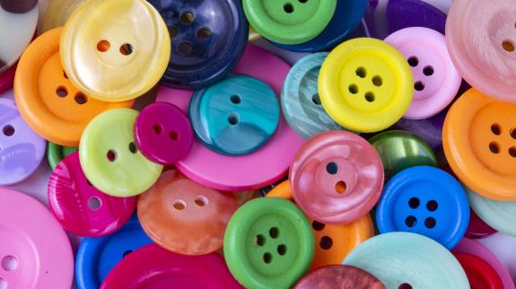 Sewing buttons background.