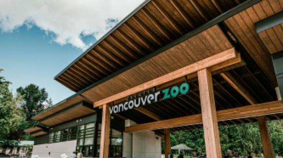 Exterior of the Greater Vancouver Zoo.
