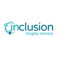 Logo of Inclusion Langley Society, featuring a stylized design representing community and support for inclusivity.