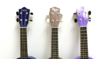 Image, The Playground, Ukuleles at FVRL