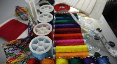 Picture of sewing supplies
