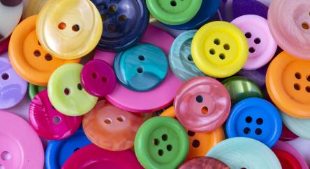 Sewing buttons background.