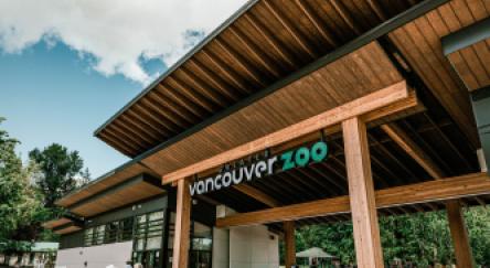 Exterior of the Greater Vancouver Zoo.