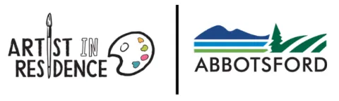 Logos for City of Abbotsford and Artist in Residence program